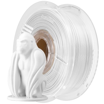 Filament 1.75 mm AzureFilm PETG Hyper Speed Lumos Moon Light (alb) 1kg