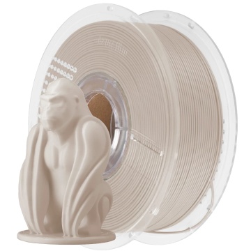 Filament 1.75 mm AzureFilm PLA Matte HS Off-White (alb) 1kg