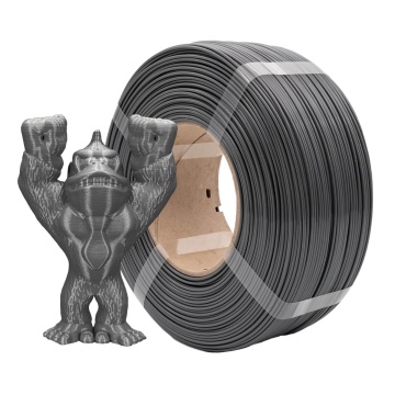 Rola si statueta printata din filament AzureFilm ReFill PCTG Grey 1kg - Filamente3D.ro
