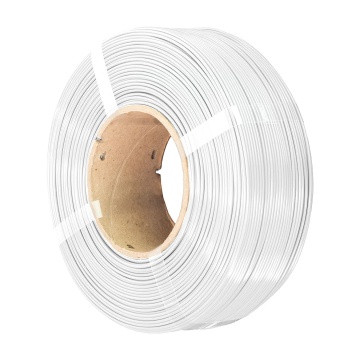 Filament 1.75 mm AzureFilm ReFill PETG Hyper Speed White (alb) 1kg