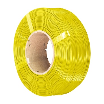 Filament 1.75 mm AzureFilm ReFill PETG Hyper Speed Yellow (galben) 1kg