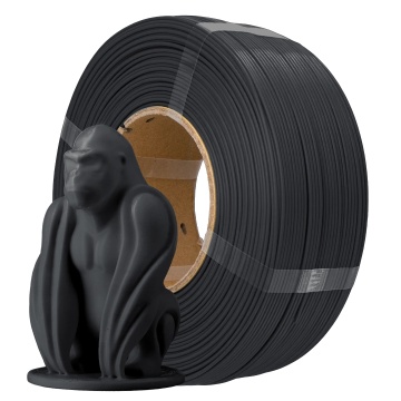Filament 1.75 mm AzureFilm ReFill PLA Black (negru) 1kg