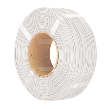 Filament 1.75 mm AzureFilm ReFill PLA Litho White (alb) 1kg