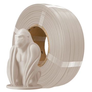 Filament 1.75 mm AzureFilm ReFill PLA Matte HS Off-White (alb) 1kg