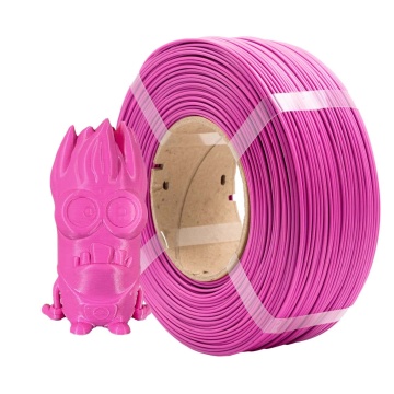 Rezerva si minion printat din rezerva de filament 1.75 mm AzureFilm ReFill PLA Pink (roz) 1kg - Filamente3D.ro