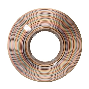 Filament 1.75 mm AzureFilm ReFill PLA Silk Rainbow Tropicana (multicolor) 1kg