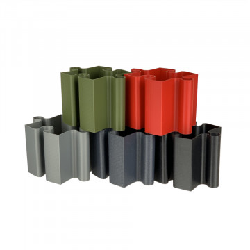 Piese puzzle printate din filament Fiberlogy ASA Graphite 750g si din alte culori - Filamente3D.ro