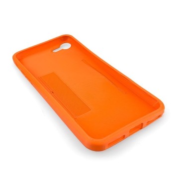 Carcasa telefon printata din filament Fiberlogy FiberFlex 30D Orange 850g - Filamente3D.ro