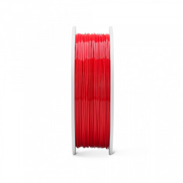 Lateral rola de filament Fiberlogy PCTG Red 750g - Filamente3D.ro