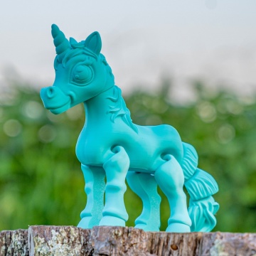 Alta vedere miniatura calut fantasy printat din filament 1.75 mm Polymaker Panchroma CoPE Polymaker Teal 1kg - Filamente3D.ro