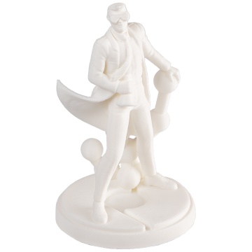 Statueta Polyman printata din filament 1.75 mm Polymaker Panchroma CoPE White 1kg - Filamente3D.ro