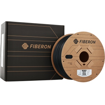 Rola si ambalaj  filament Polymaker Fiberon ASA-CF08 Black 3kg - Filamente3D.ro