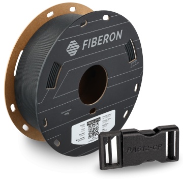Catarama rucsac printata din filament Polymaker Fiberon PA612-CF15 Black - Filamente3D.ro