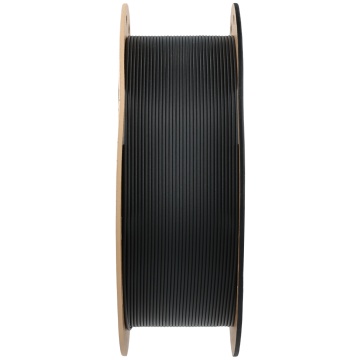 Lateral rola de filament 1.75 mm Polymaker Fiberon PET-CF17 Black (negru) 500g - Filamente3D.ro