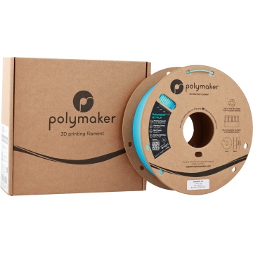 Rola si ambalaj filament Polymaker HT-PLA Gradient Ice 1kg - Filamente3D.ro