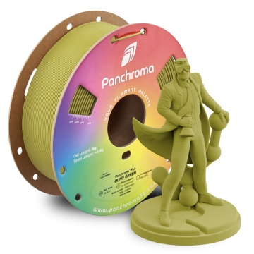 Rola si statueta Polyman printata din filament Polymaker Panchroma PLA Olive Green 1kg - Filamente3D.ro