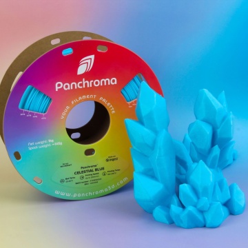 Rola si print din filament Polymaker Panchroma Celestial Blue 1kg - Filamente3D.ro