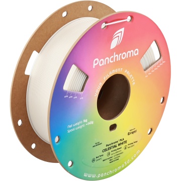 Filament 1.75 mm Polymaker Panchroma PLA Celestial White (alb) 1kg