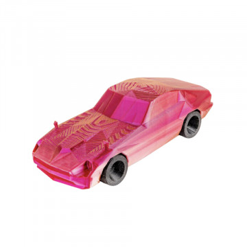 Masinuta printata din filament Polymaker Panchroma PLA Dual Silk Banquet Gold-Magenta - Filamente3D.ro
