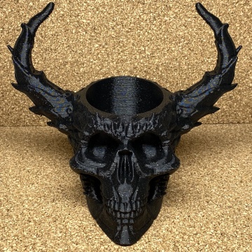 Print 3D Panchroma Galaxy PLA Black cu particule de aluminiu pentru efect lucios și printuri decorative - Filamente3D.ro