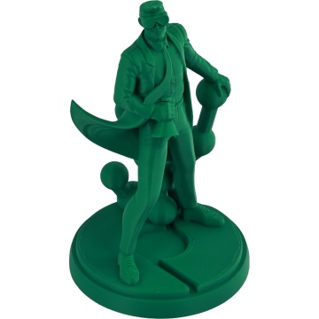 Statueta om de stiinta printat din filament 1.75 mm Polymaker Panchroma PLA Matte Emerald Green 1kg