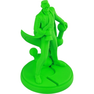 Statueta om de stiinta printat din filament 1.75 mm Polymaker Panchroma PLA Matte Grass Green 1kg