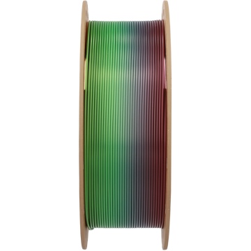 Lateral rola de filament Polymaker Panchroma PLA Silk Gradient Rainbow 1kg - Filamente3D.ro