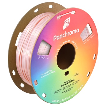 Filament 1.75 mm Polymaker Panchroma PLA Silk Quartz Pink (roz) 1kg