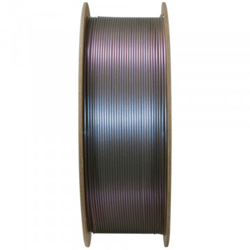 Lateral rola de filament 1.75mm Panchroma Starlight PLA Mercury cu efect holografic, ideală pentru imprimare 3D - Filamente3D.ro
