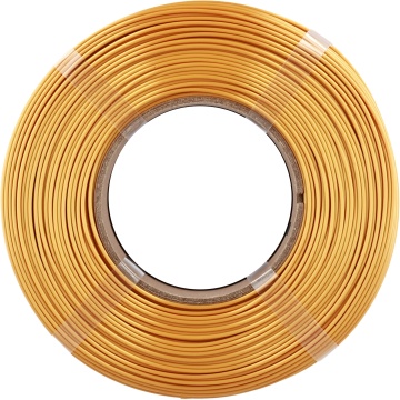 Filament 1.75 mm Polymaker Refill Panchroma PLA Silk Gold (auriu) 1kg - vedere frontala - Filamente3D.ro
