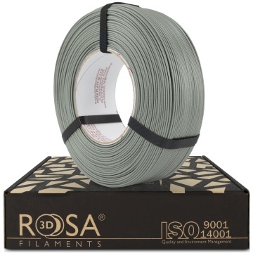 Rezerva de filament si ambalaj filament Rosa3D ReFill PLA-CF Matt Stone Warm Grey 1kg - Filamente3D.ro
