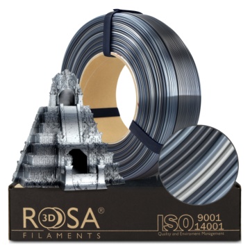 Filament 1.75 mm Rosa 3D ReFill PLA - Multicolor Silk Moon 1kg