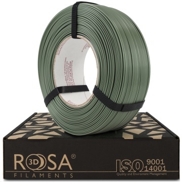 Filament 1.75 mm Rosa 3D ReFill PLA Starter Oxy Green (verde) 1kg