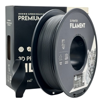 Filament 1.75 mm Smart Print PLA Matte Black (negru) 1kg