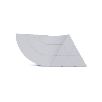 Mostra printata din filament 1.75 mm SmartFil PLA Light Grey (gri) - RAL 7035 - 1kg - Filamente3D.ro