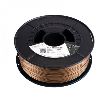 Filament 1.75 mm SmartFil PLA RECYCLED Gold (auriu) - RAL 1056 - 1kg