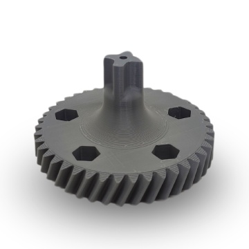 Roata dintata printata din filament F3D Premium PLA-HD Grey 1kg - Filamente3D.ro