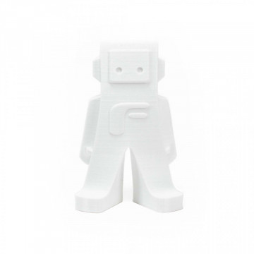 Statueta Fil printata 3D din filament 1.75mm FormFutura EasyFil ePETG Traffic White (alb) 1kg - Filamente3D.ro