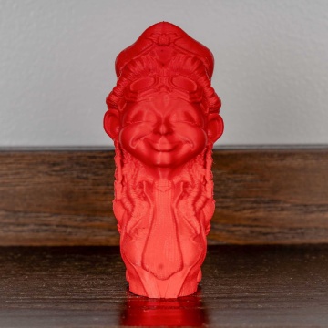 Statueta printata din filament Polymaker Panchroma Satin Red 1kg - Filamente3D.ro