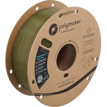 Filament 1.75mm Polymaker PLA Pro - High Speed Tough PLA Army Green (verde) 1kg