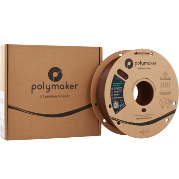 Cutie si rola de filament 1.75mm Polymaker PLA Pro - High Speed Tough PLA Brown (maro) 1kg