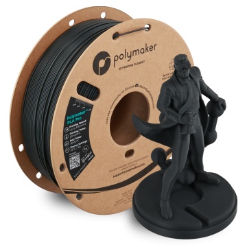 Rola si statueta printata din filament 1.75mm Polymaker PLA Pro - High Speed Tough PLA Dark Grey (gri) 1kg