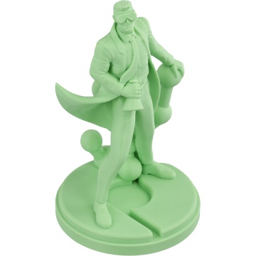 Statueta printata din filament 1.75mm Polymaker PLA Pro - High Speed Tough PLA Light Green (verde) 1kg