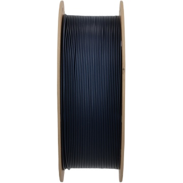 Lateral rola de filament 1.75mm Polymaker PLA Pro - High Speed Tough PLA Metallic Blue (albastru) 1kg