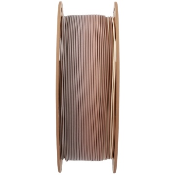 Lateral rola de filament 1.75mm Polymaker PolyTerra PLA Gradient Cappuccino 1kg - Filamente3D.ro