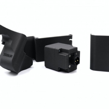 Piese tehnice printate 3D din filament add:north AduraX Black 500g - Filamente3D.ro