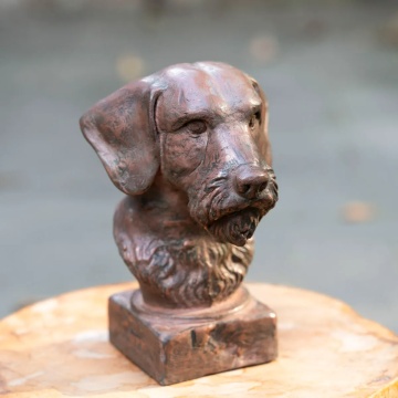 Catel printat 3D si postprocesat din filament ColorFabb CopperFill 750g - Filamente3D.ro