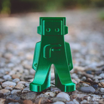 Statueta Fil printata 3D din filament FormFutura High Gloss PLA Green (verde) 750g - Filamente3D.ro