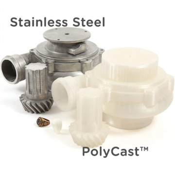 Piesa turnata si piesa printata 3D din filament Polymaker PolyCast 750g - Filamente3D.ro