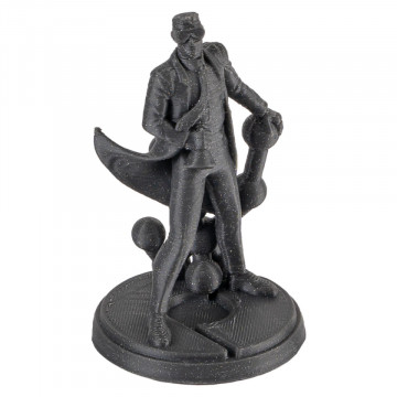 Statueta Polyman printat din filament Polymaker PolyLite ABS Galaxy Dark Grey (gri)1kg - Filamente3D.ro